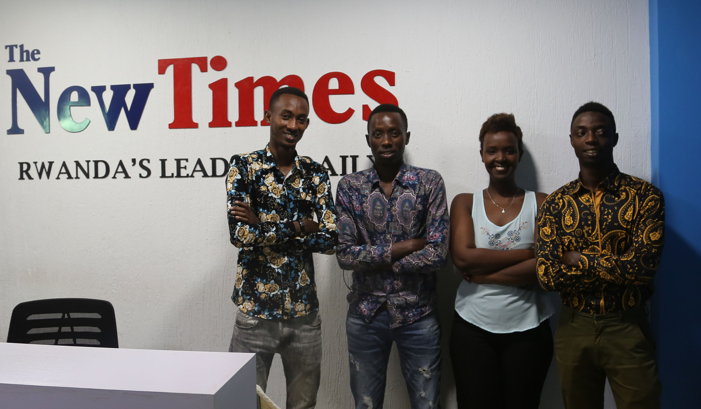 Daymakers Edutainment at The New Times offices on Tuesday. Photo by Craish Bahizi. 