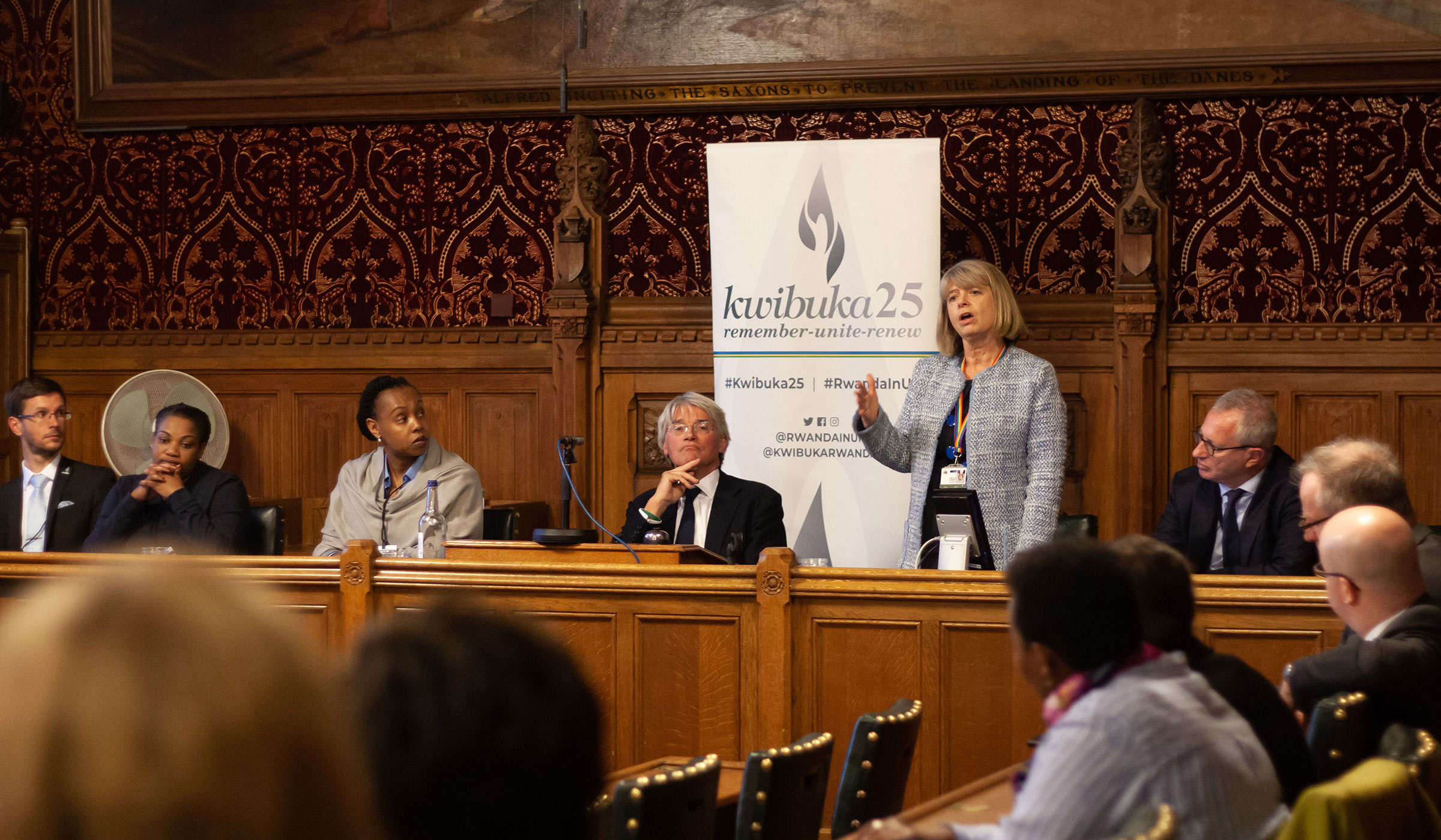 Harriet Baldwin MP, Minister of State for Africa and Minister of State for International Development at Kwibuka25 Conference