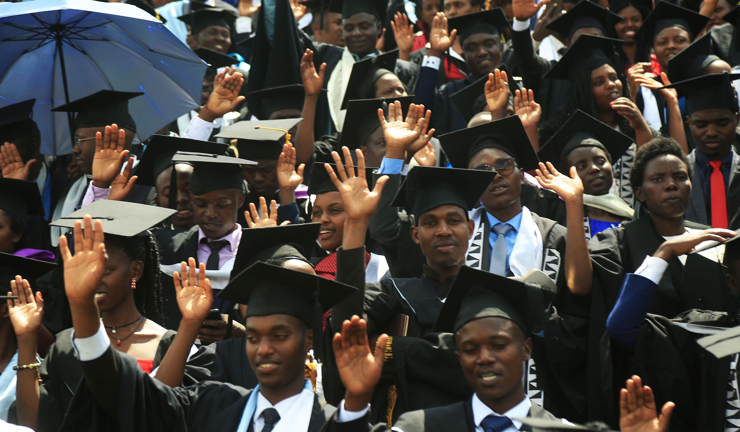 University of Rwanda graduation ceremony in Huye. The Ministry of Local Government  is considering the removing Ubudehe as criteria to offer education loans for students in higher learning institutions. Sam Ngendahimana.
