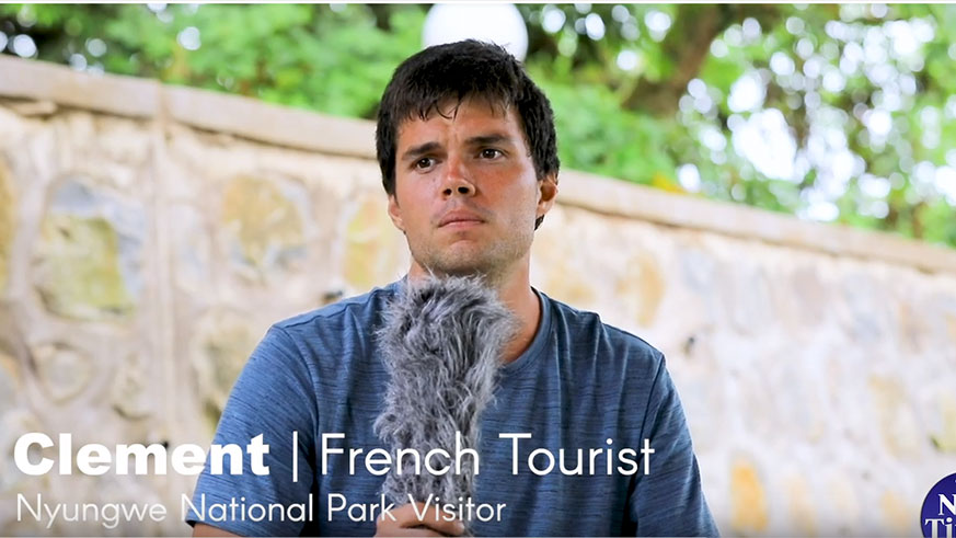 Clement has visited Nyungwe Forest twice.