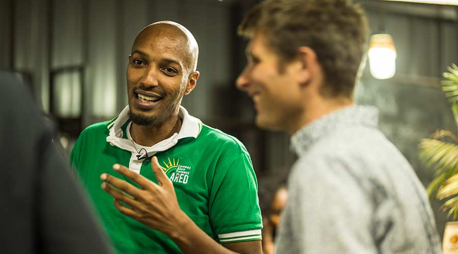 Nyakarundi is now a solar-energy entrepreneur. / Courtesy