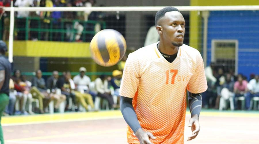 Left-attacker Patrick Kavalo Akumuntu was in clinical form to inspire Gisagara to Game 2 victory on Saturday. / File