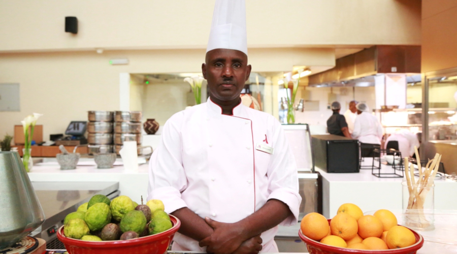 Innocent Rutayisire is among most respected chefs in the country. / Sam Ngendahimana