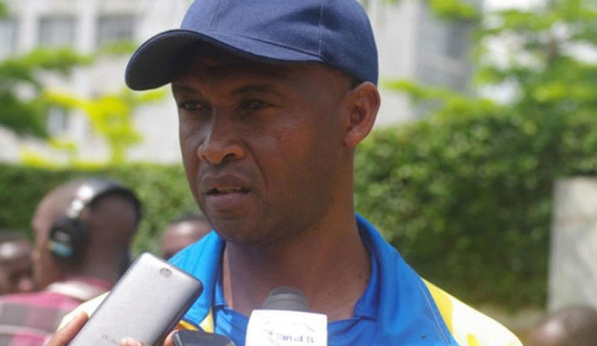 Alexis Mbaraga, president of Rwanda Triathlon Federation. File