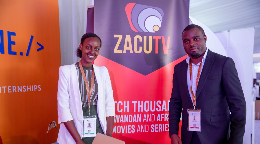Zacu TV stand at Transform Africa Summit 2019. / Courtesy