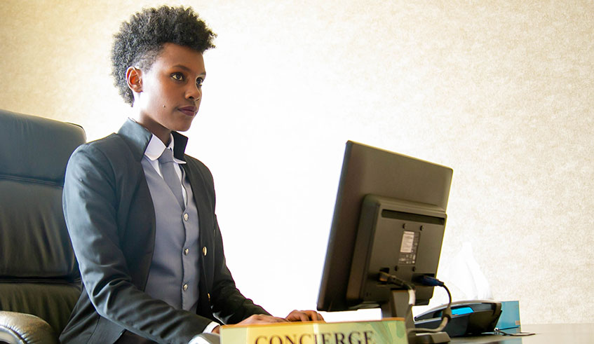 Johanna Ingabire hopes that more Rwandans will join the profession. Photos by  Emmanuel Kwizera