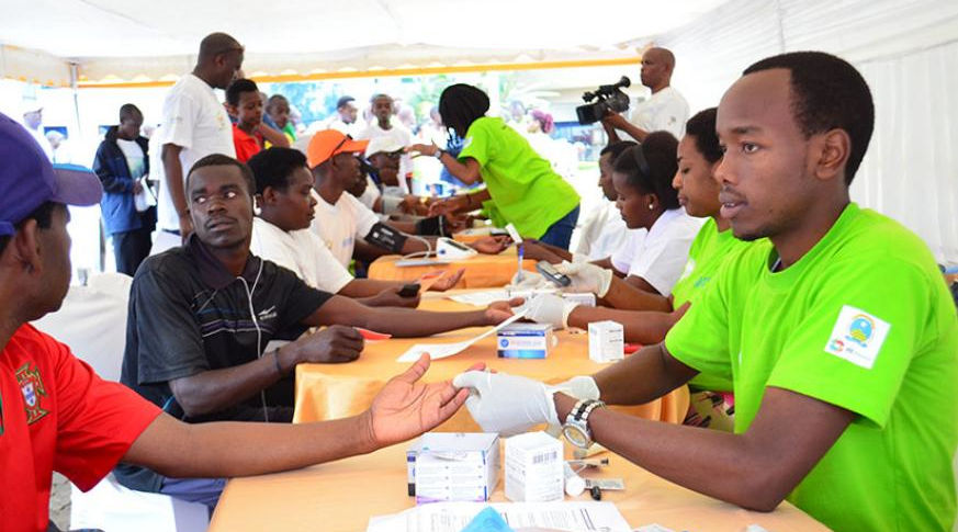 People being tested for diabetes. / Courtesy