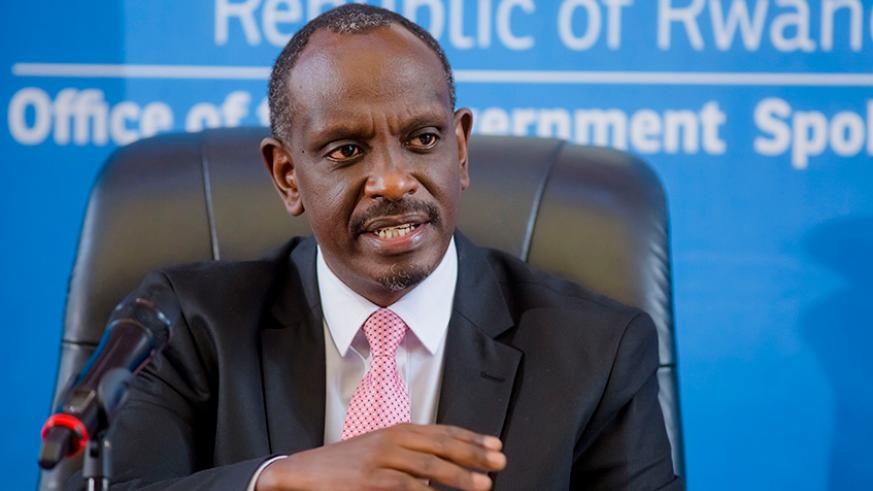 Richard Sezibera, Minister for Foreign Affairs and Government Spokesperson. / File