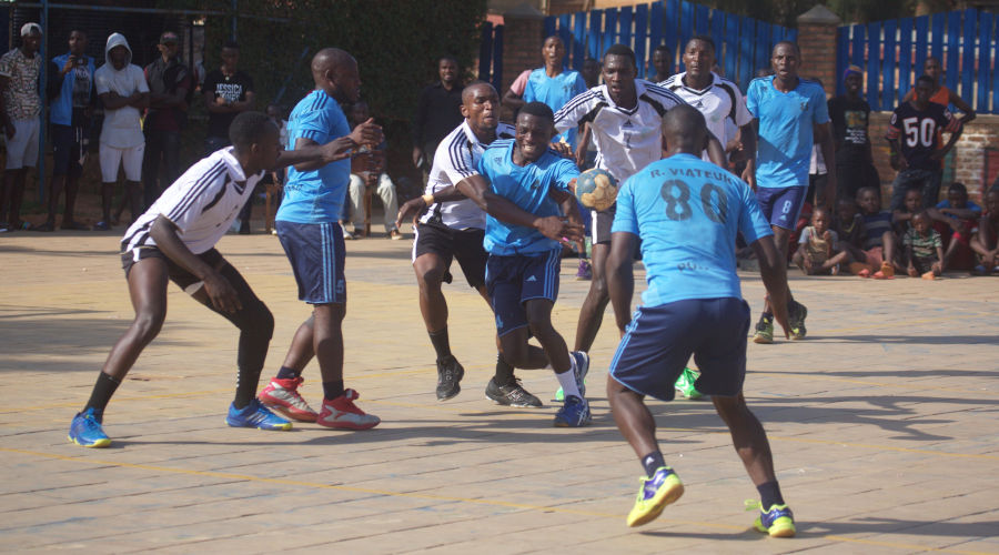 Police won the title, for a third consecutive time, last year after beating rivals APR 29-26 at Kimisagara Youth Centre in the final. / Sam Ngendahimana