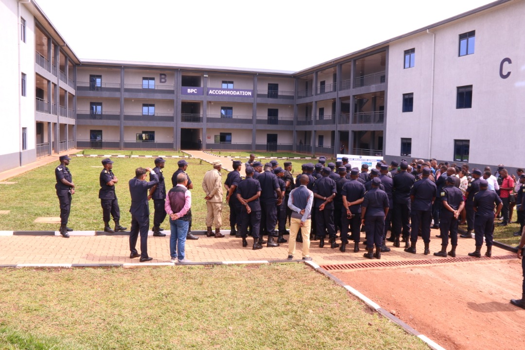 One of the blocks inaugurated Monday at the Police Training School, Gishari. / Courtesy
