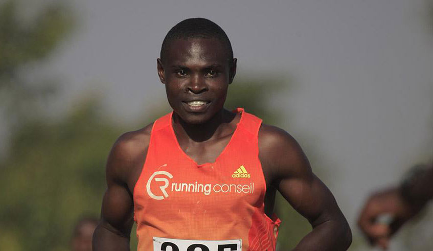 Noel Hitimana joins compatriots in residential camp from Italy on Tuesday, just four days before the 2019 Kigali International Peace Marathon. File.