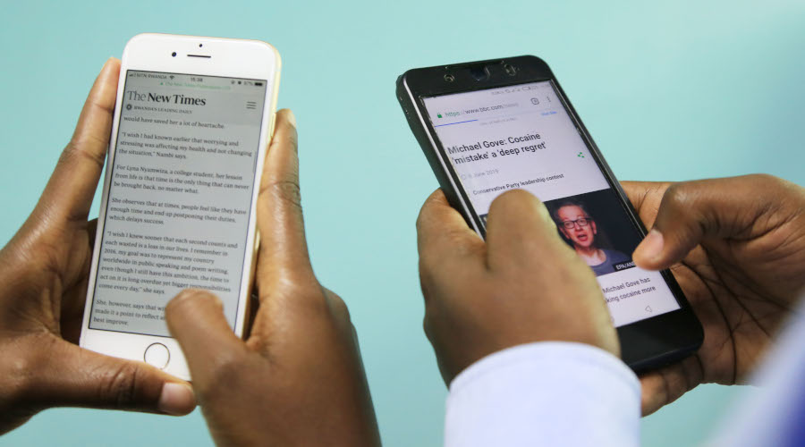The negative impact of social media cannot be ignored, for it is where fake news is shared and without fact-checking, it spreads widely on such platforms. / Sam Ngendahimana