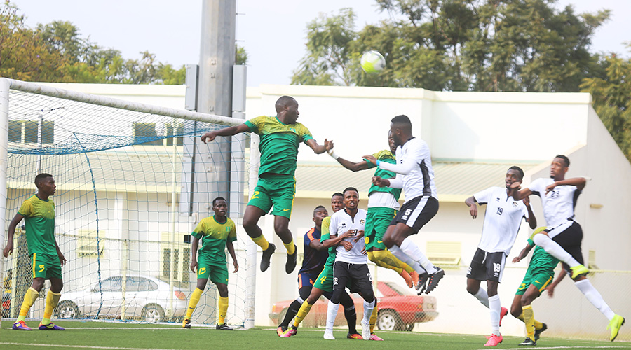 AS Kigali beat APR 1-0 in the first leg match and a goalless draw will be enough for them to progress. / Sam Ngendahimana