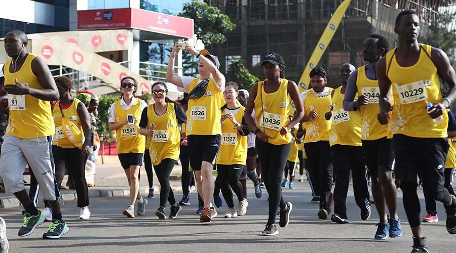 The 15th edition of the Kigali International Peace Marathon has attracted over 10,000 participants. / File