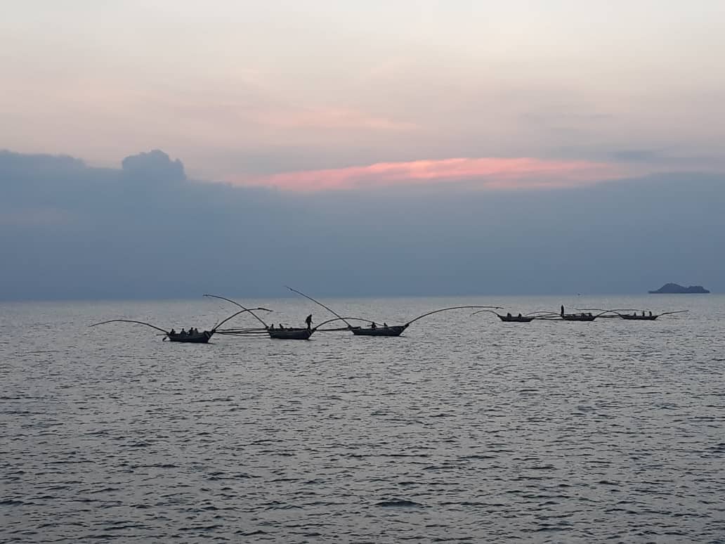 An evening view of Lake Kivu from Rutsiro District, one of the five districts of Western Province that make up Kivu belt. / Ru00e9gis Umurengezi