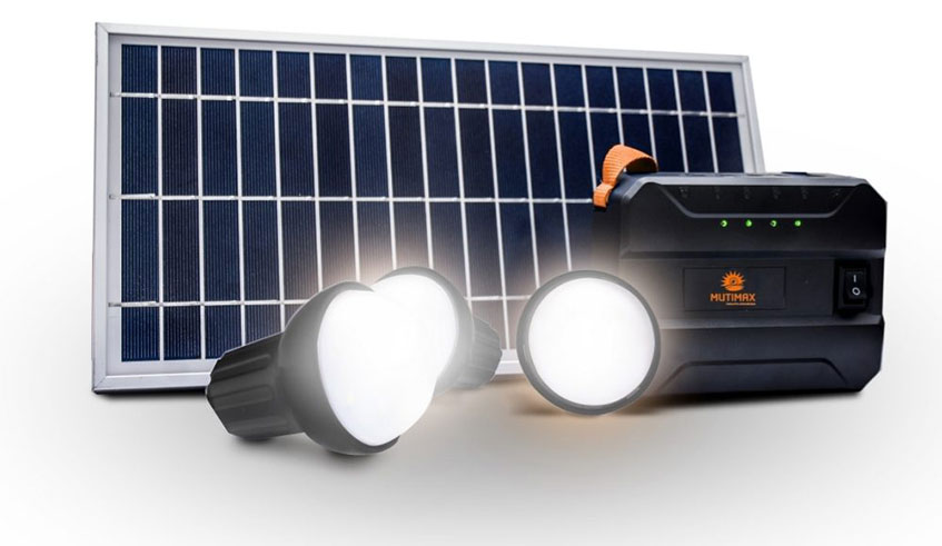 One of NOTSu2019 solar-powered lamps. The firm is set to invest $70 million in the production of solar systems in the country, mainly for home lighting, charging radio and phone. Net photo.