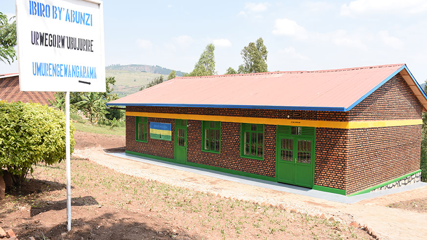 Ngarama Sector in Gatsibo District has built an office block for their own mediatorsu2019 committees. 