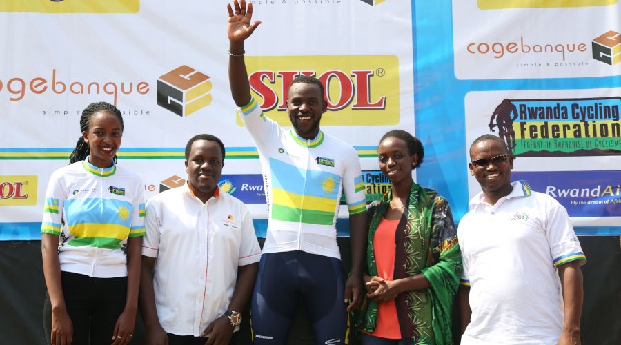 Joseph Areruya is the first rider to win the national championships ITT title back-to-back since Adrien Niyonshuti in 2016 and 2017. / Sam Ngendahimana