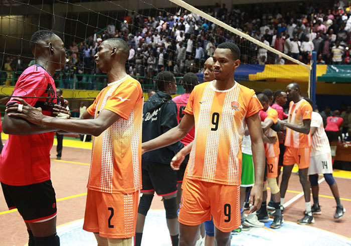 Willcliff Dusengimana (#9) is one of the best left-attackers on domestic scene. / File