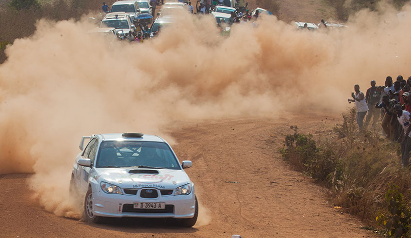 Drivers will battle it out on a total 330km distance. Sam Ngendahimana.