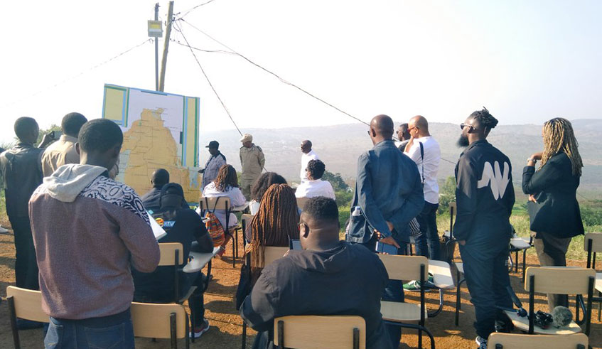  Journalists tour some key sites of Rwanda's Liberation struggle. (Courtesy)