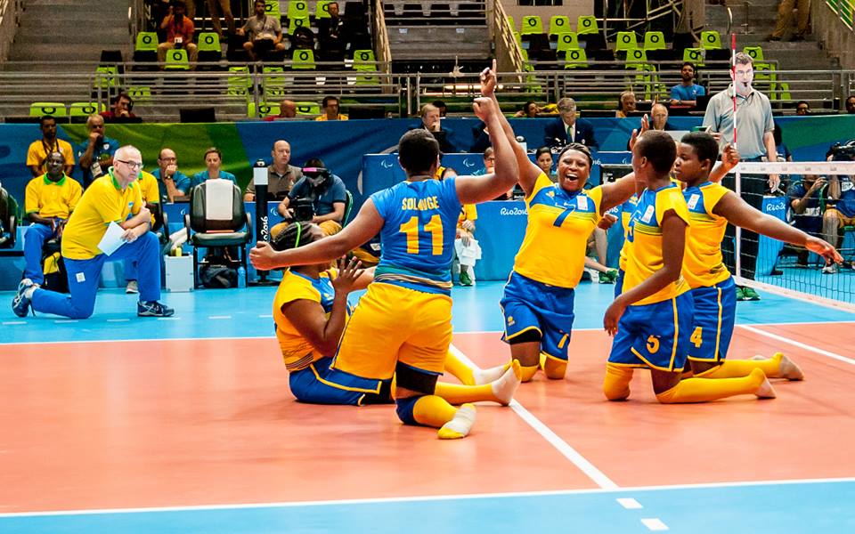At the 2016 Paralympic Games in Brazil, Rwanda was the first African team to compete in womenu2019s sitting volleyball. / File