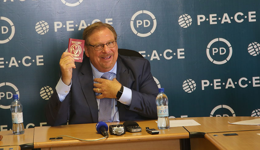 American evangelist Rick Warren is expected to preach at a gathering organised by PEACE Plan Rwanda, on July 9, 2019. Craish Bahizi.