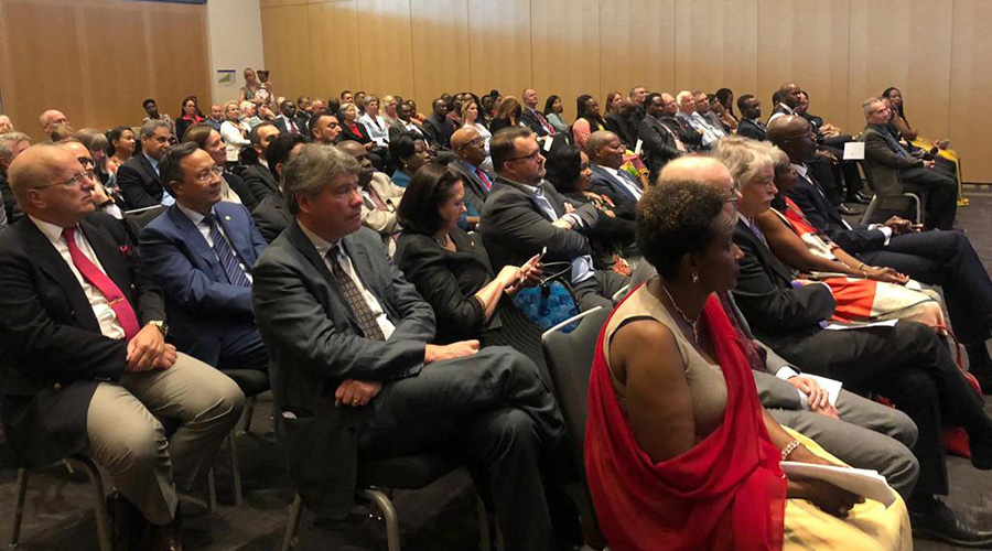 Some of the guests during the celebrations in Stockholm. / Cawa Media