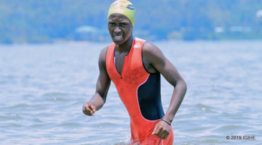 Salumu Niyitanga is one of Rwanda's best multisport athletes. / Courtesy