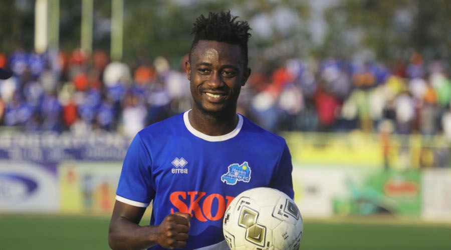 Jules Ulimwengu, 19, joined Rayon Sports on a two-year deal from Sunrise FC in January. / Sam Ngendahimana