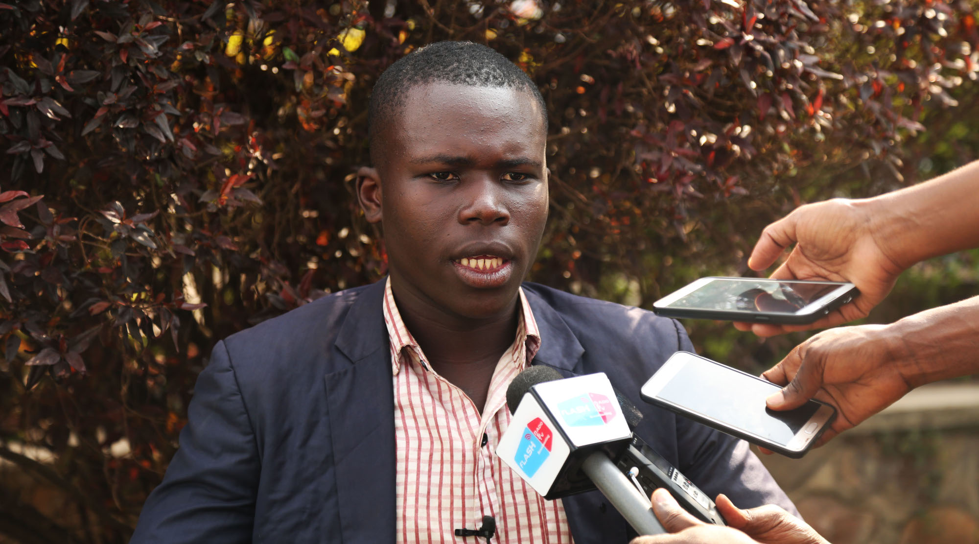 Saidi Maniriho, 22, was accused of being a Rwandan spy. / Courtesy