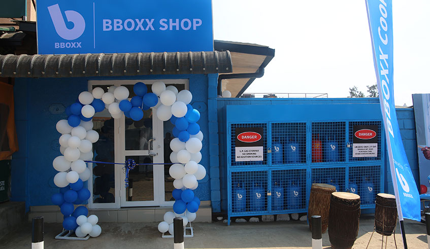BBOXX shop in Remera-Kigali. / Photos by Craish Bahizi