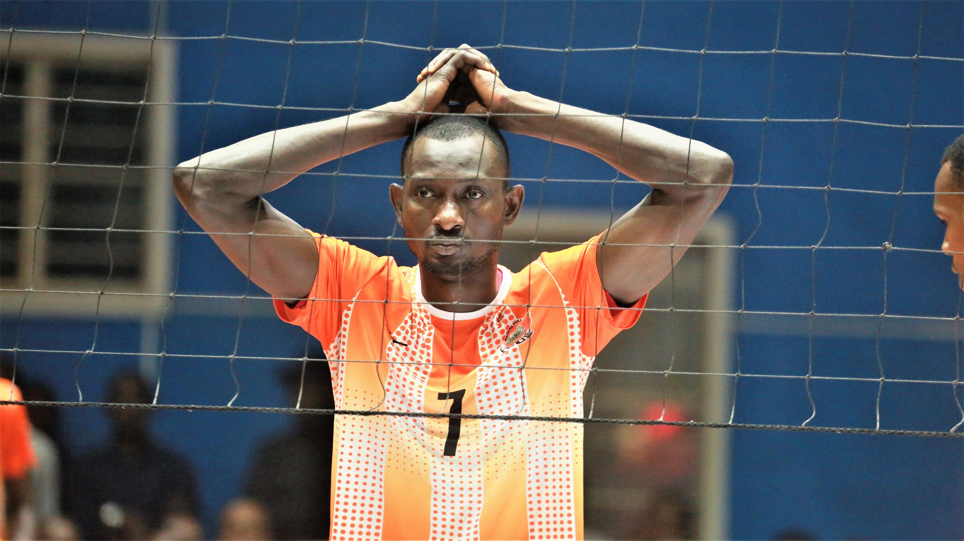 Niger-born centre blocker Djibril Doudou Adamou is one of the missing players who forced Gisagara out of the tournament. Sam Ngendahimana