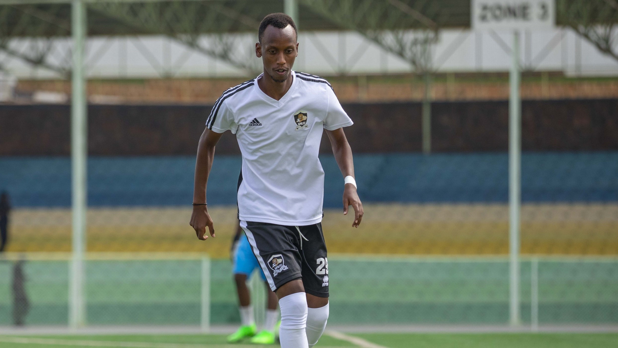 Fiston Nkinzingabo completed his two-year move to AS Kigali on Saturday, ending his five-year stint with APR where he struggled for playing time. / Courtesy 