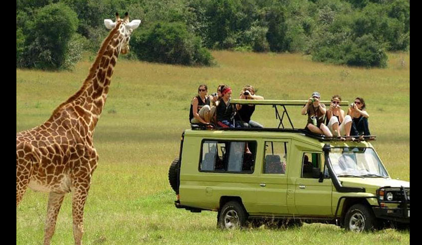 Some of Bukuruu2019s tourists at Akagera National park. Courtesy photos.