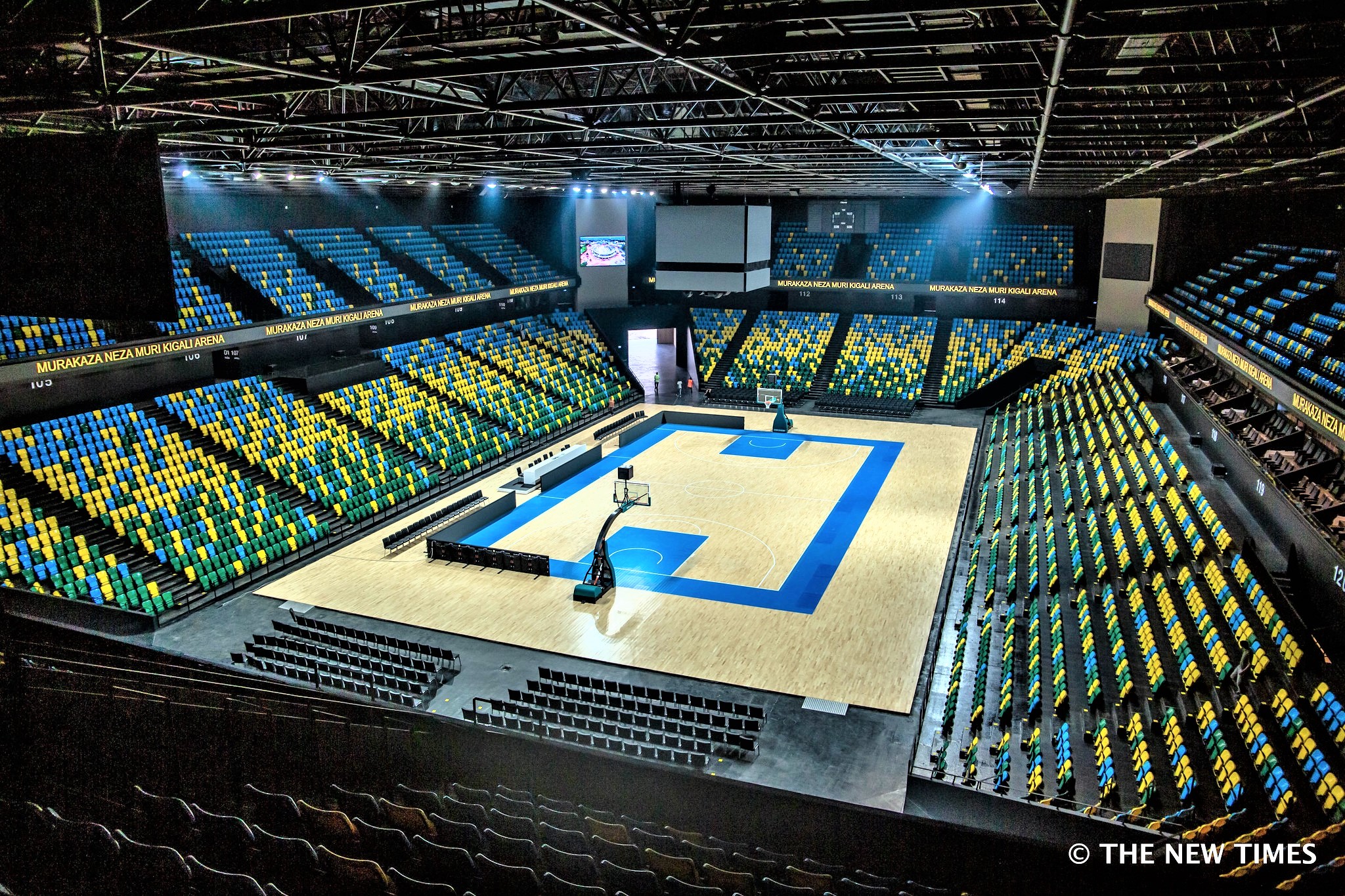 Kigali Arena will also host the 2021 African Basketball Championships. / Emmanuel Kwizera