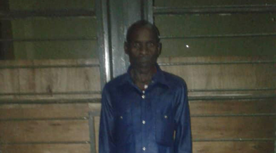 Bernard Sebahutu, the father of the two victims of the attack in Uganda.