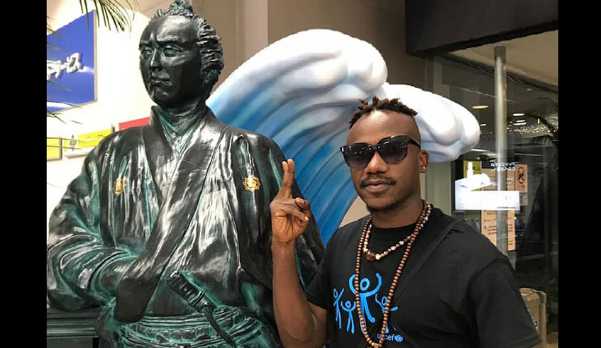 Afrobeat and pop singer Mani Martin was recently in Japan on a music tour. /Courtesy.