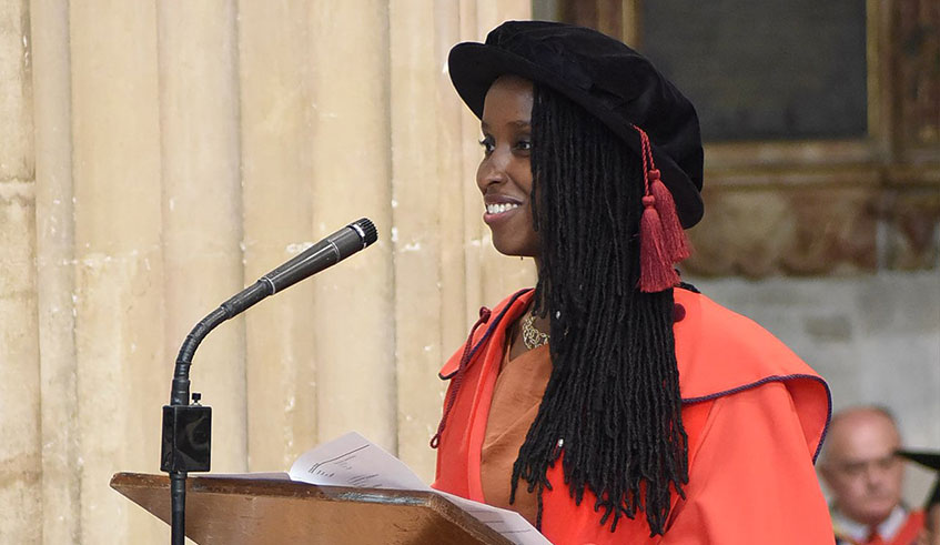 Akaliza was awarded an honorary Doctorate of Science for her role in ICT advocacy.