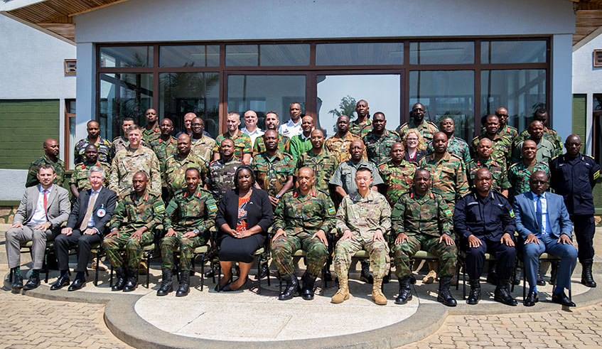 Rwanda Defence Force  in partnership with the United States Military on Wednesday launched a peacekeeping exercise codenamed Shared Accord 19. Courtesy.