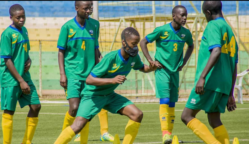 Rwanda U-15 National Team head coach Yves Rwasamanzi has named a final 20-youth squad which will represent the country at the CECAFA U-15 Tournament. Courtesy.