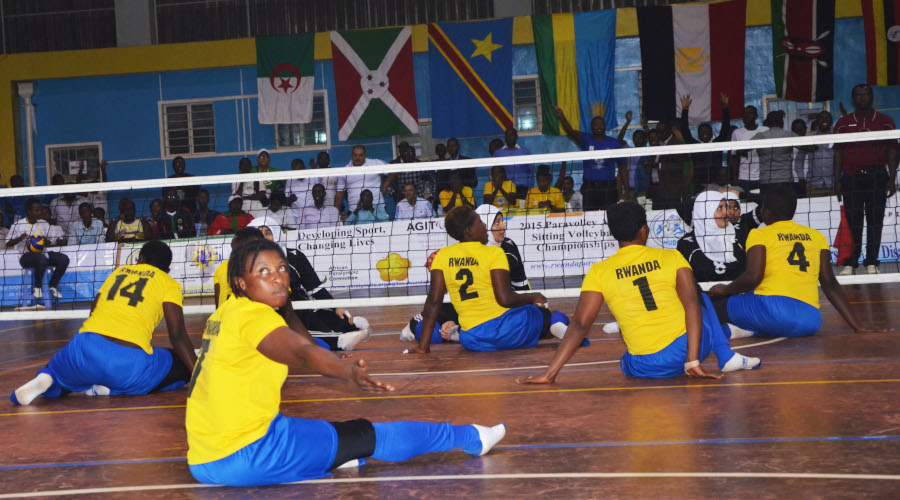 Sitting Volleyball national team will represent Rwanda in women category. / Sam Ngendahimana