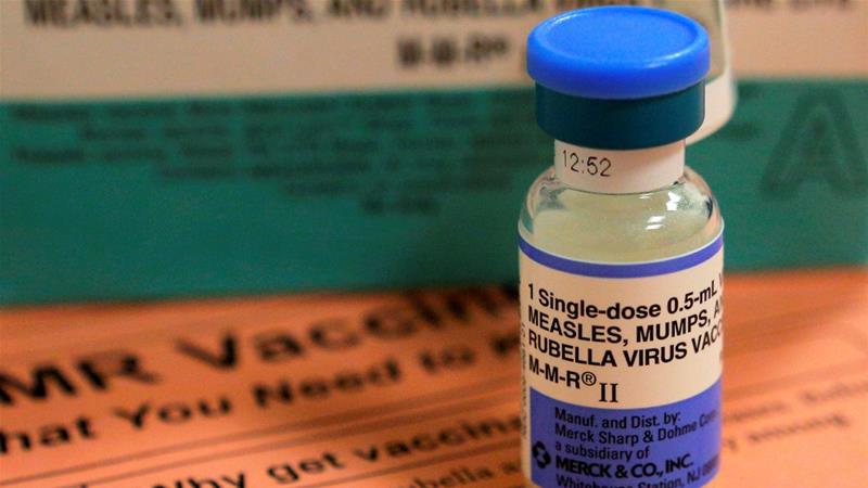 More than 2,700 children have died from measles. (Net photo)