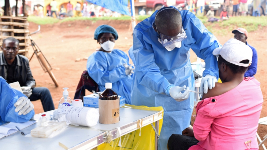 Rwanda is set to to acquire 100,000 doses of an Ebola vaccine for a mass vaccination campaign.  