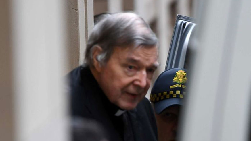 Last December, a jury unanimously convicted Pell of sexually abusing 13-year-old boys at St Patrick's Cathedral.