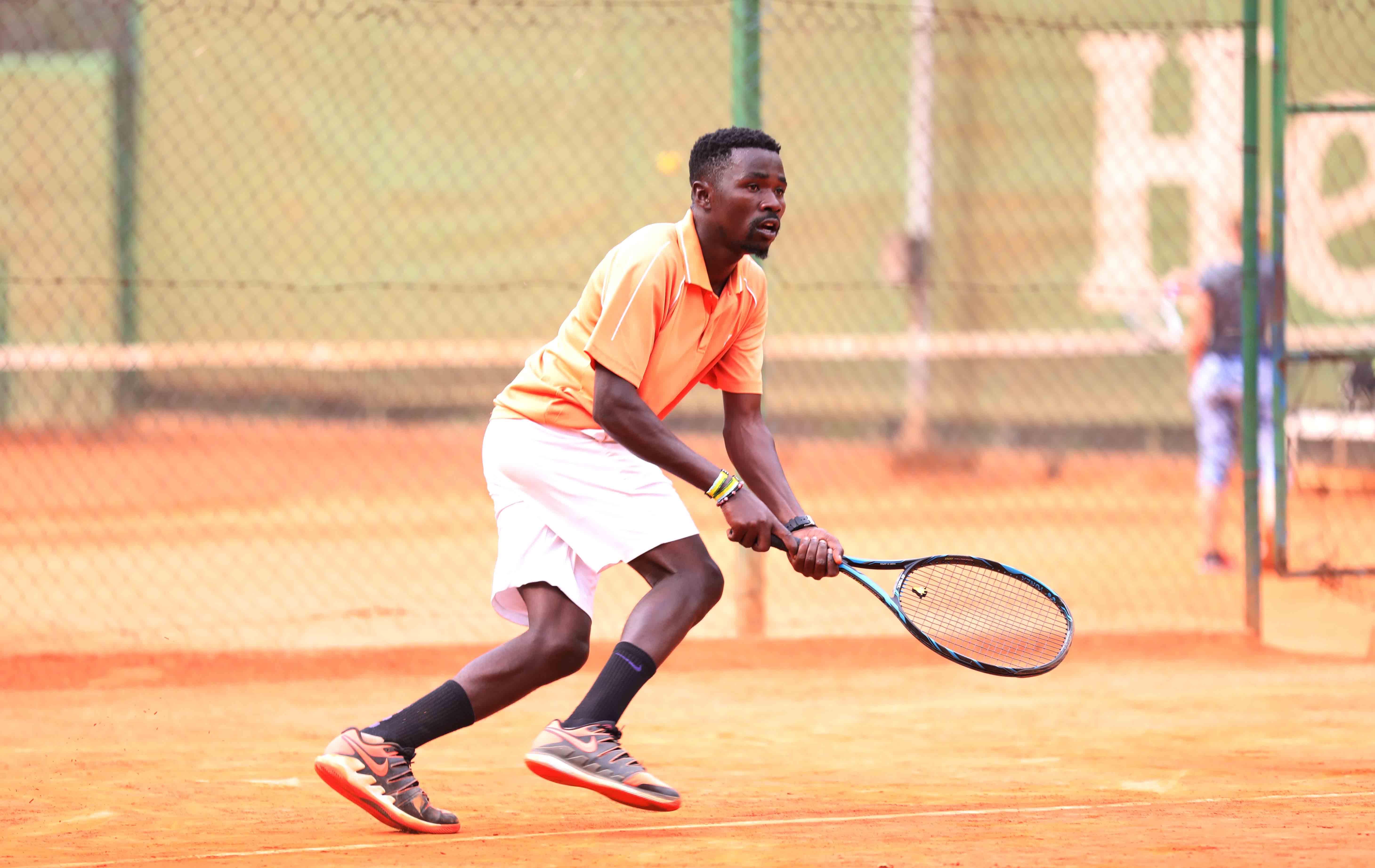 Niyigena who is the defending champion defeated Hamisi Gatete in two straight sets. /u00a0Sam Ngendahimana