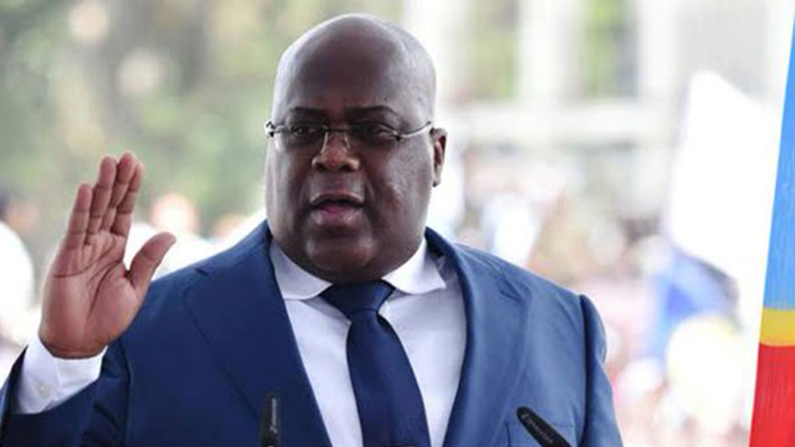 Congou2019s prime minister announced a new government on Monday, eight months after President Felix Tshisekedi (pictured) won an election.