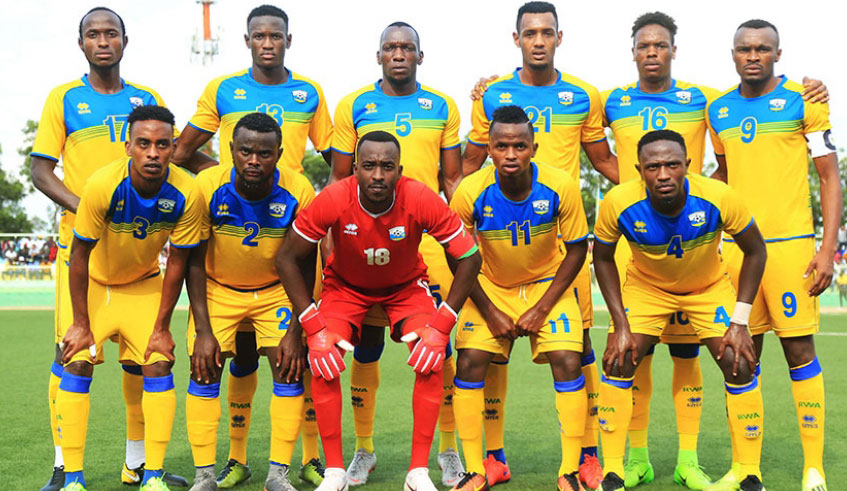 Amavubi will start residential training on Tuesday ahead of the opening 2019 CAF Africa Cup of Nations qualifier against Seychelles. File.