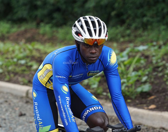 Uwizeye is the first Rwandan to win a major race outside the continent. 
