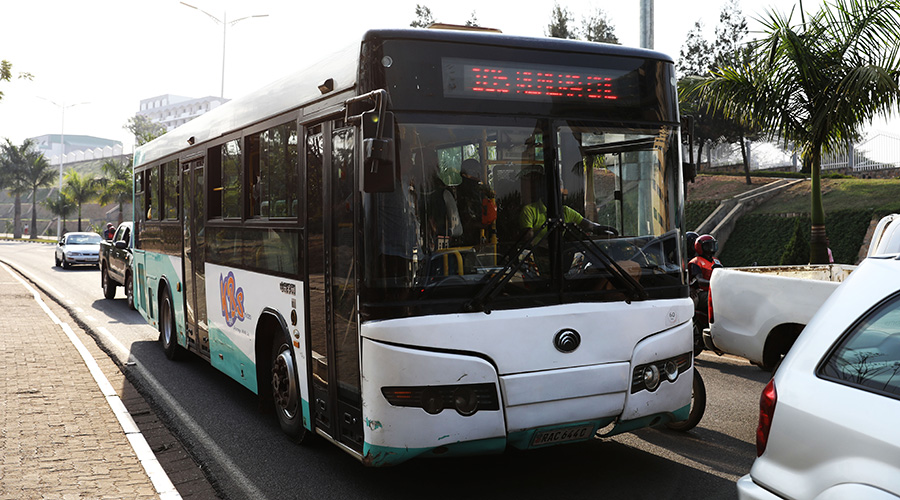 Kigali Bus Services is one of three companies that do public transport in Kigali. The City of Kigali told journalists that there is a plan to ease public transport in the city. / Sam Ngendahimana
